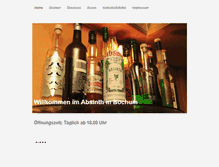 Tablet Screenshot of absinth-bochum.de
